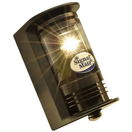LED Stern Navigation Light White with Black Housing LED Stern Navigation Light White with Black Housing