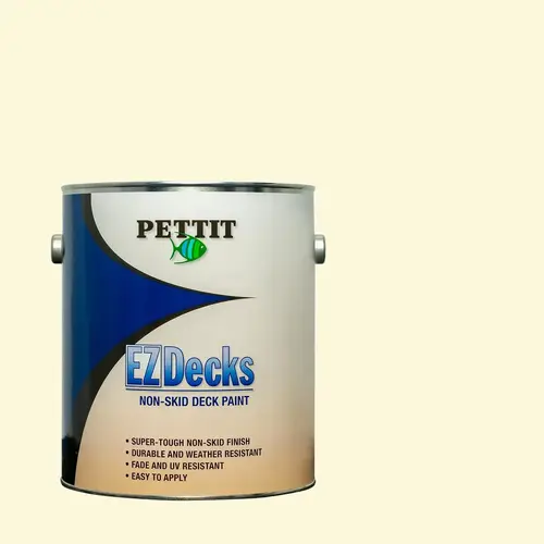 EZDecks Nonskid Deck Paint, Off-White, Quart EZDecks Nonskid Deck Paint, Off-White, Quart