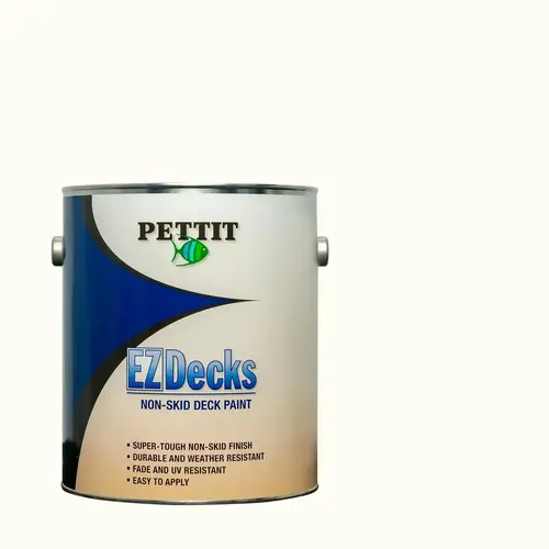 EZDecks Nonskid Deck Paint, White, Quart EZDecks Nonskid Deck Paint, White, Quart