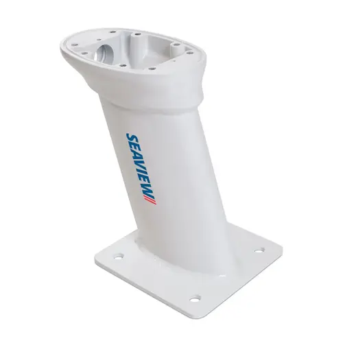 10" Modular Mount, AFT Raked, 7" x 7" Base Plate, Light Bar Compatible. *Top plate Required 10" Modular Mount, AFT Raked, 7" x 7" Base Plate, Light Bar Compatible. *Top plate Required