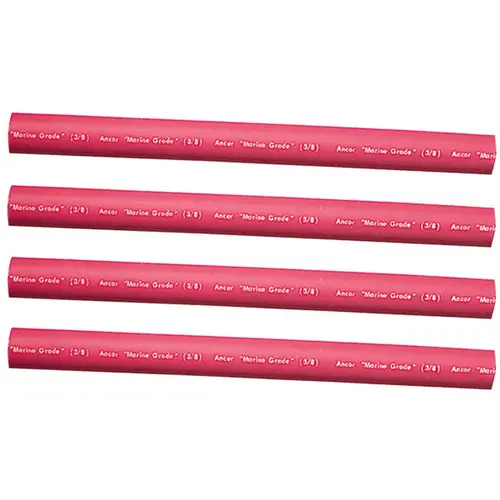 Heat Shrink Tubing 3/8" x 6", Red, 5-Pack Heat Shrink Tubing 3/8" x 6", Red, 5-Pack