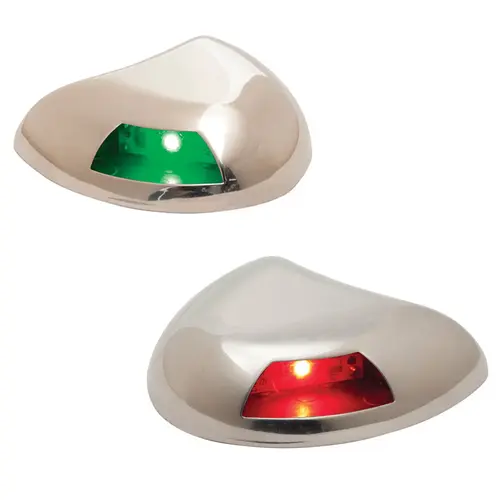 PERKO LED Stealth II Series - Horizontal Mount Side Navigation Lights Red/Green PERKO LED Stealth II Series - Horizontal Mount Side Navigation Lights Red/Green