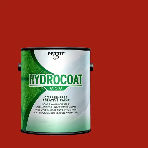 Hydrocoat Eco Ablative Antifouling Paint, Red, Gallon Hydrocoat Eco Ablative Antifouling Paint, Red, Gallon