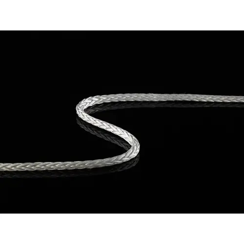 3mm STS-HSR Heat-Set Dyneema Single Braid Gray 3mm STS-HSR Heat-Set Dyneema Single Braid Gray