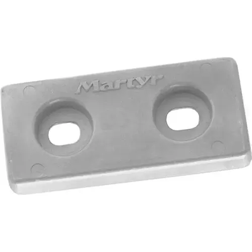 Aluminum Hull Anode - 8"L x 4"W x 3/4" thickness (B) Aluminum Hull Anode - 8"L x 4"W x 3/4" thickness (B)