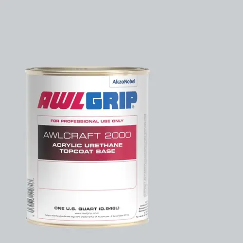 Awlcraft 2000 Acrylic Urethane High-Gloss Topcoat, Whisper Gray, Quart Awlcraft 2000 Acrylic Urethane High-Gloss Topcoat, Whisper Gray, Quart