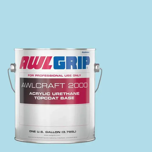Awlcraft 2000 Acrylic Urethane High-Gloss Topcoat, Light Blue, Gallon Awlcraft 2000 Acrylic Urethane High-Gloss Topcoat, Light Blue, Gallon