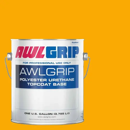Linear Polyurethane High Gloss Topcoat, Federal Yellow, Gallon Linear Polyurethane High Gloss Topcoat, Federal Yellow, Gallon