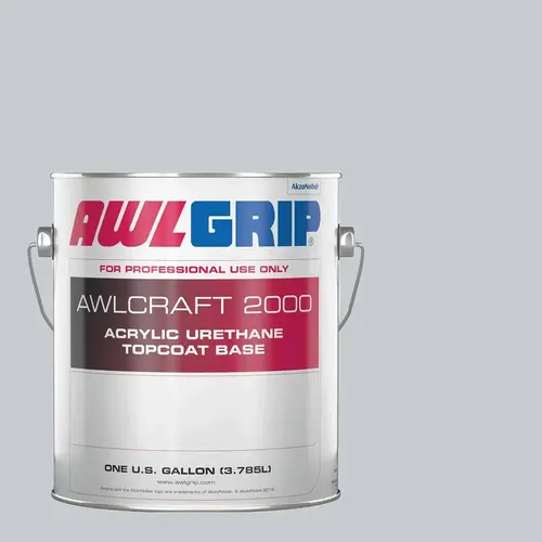 Awlcraft 2000 Acrylic Urethane High-Gloss Topcoat, Whisper Gray, Gallon Awlcraft 2000 Acrylic Urethane High-Gloss Topcoat, Whisper Gray, Gallon