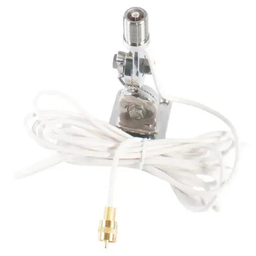 QuickConnect stainless steel ratchet mount w/ cable for use w/QC antennas QuickConnect stainless steel ratchet mount w/ cable for use w/QC antennas