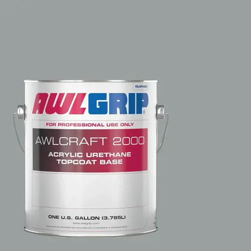 Awlcraft 2000 Acrylic Urethane High-Gloss Topcoat, Medium Gray, Gallon Awlcraft 2000 Acrylic Urethane High-Gloss Topcoat, Medium Gray, Gallon
