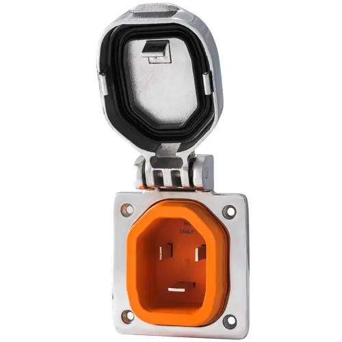 Inlet, 30A 125V, Stainless Steel Inlet, 30A 125V, Stainless Steel