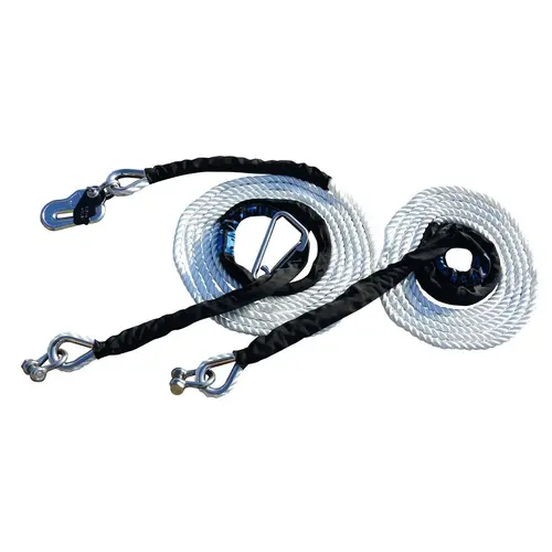 5/8" X 28 ft Catamaran Anchor, Mooring Bridle System White 5/8" X 28 ft Catamaran Anchor, Mooring Bridle System White