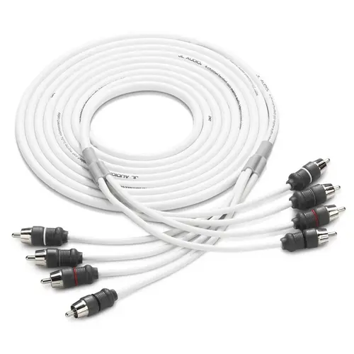XMD-WHTAIC4-12: RCA 4-Channel, 12 ft (3.66 m) Marine Audio Interconnect XMD-WHTAIC4-12: RCA 4-Channel, 12 ft (3.66 m) Marine Audio Interconnect