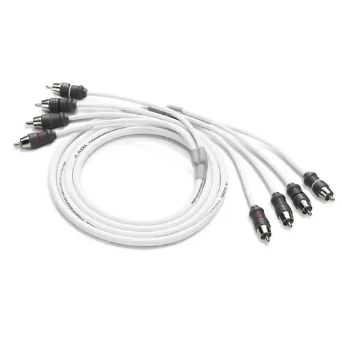 XMD-WHTAIC4-6: RCA 4-Channel, 6 ft (1.83 m) Marine Audio Interconnect XMD-WHTAIC4-6: RCA 4-Channel, 6 ft (1.83 m) Marine Audio Interconnect