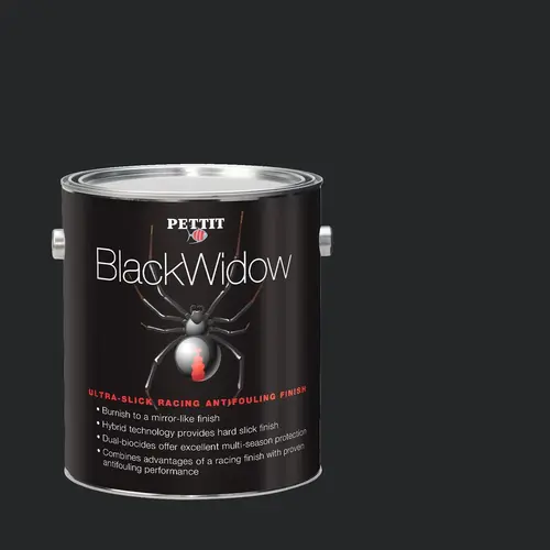 Black Widow Bottom Paint, Black, Gallon Black Widow Bottom Paint, Black, Gallon