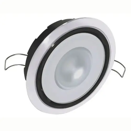 Positionable Mirage Down Light, 380 Lumen, RGBW, White Finish Positionable Mirage Down Light, 380 Lumen, RGBW, White Finish