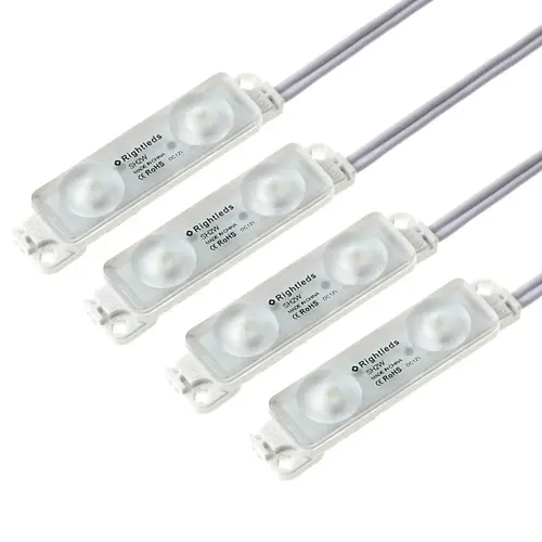 Two LED Module Light, Dual Mount, Blue, 4-Pack Two LED Module Light, Dual Mount, Blue, 4-Pack
