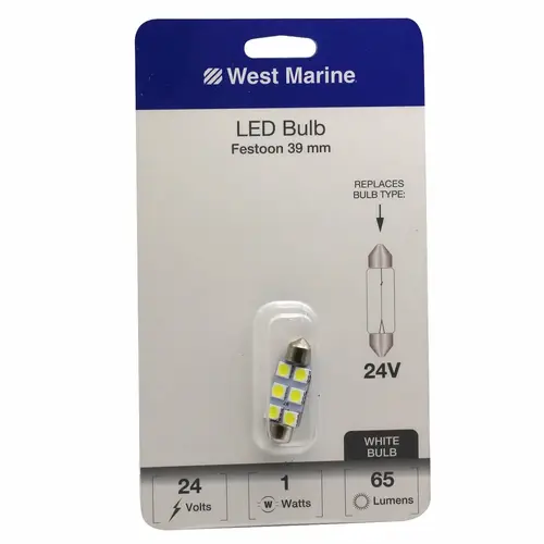 Festoon 39mm LED Bulb White Festoon 39mm LED Bulb White