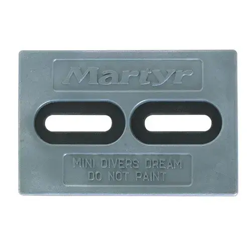 Diver s Dream Mini Magnesium Anode, 6" L x 4" W x 1/2" Thick Diver s Dream Mini Magnesium Anode, 6" L x 4" W x 1/2" Thick