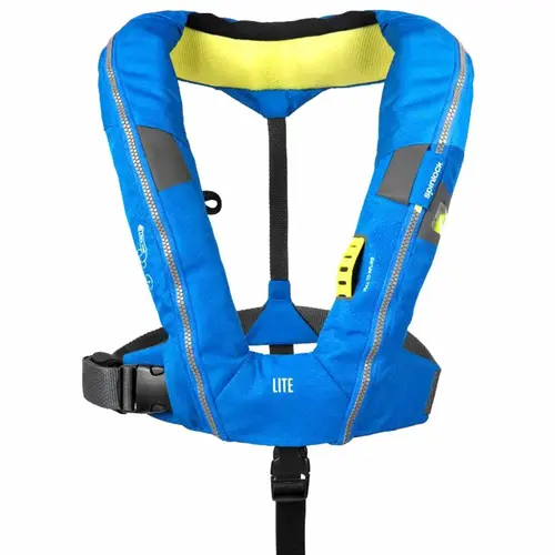 Automatic Inflatable DeckVest LITE II Life Jacket Blue Automatic Inflatable DeckVest LITE II Life Jacket Blue