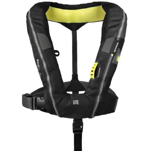 Automatic Inflatable DeckVest LITE II Life Jacket Black Automatic Inflatable DeckVest LITE II Life Jacket Black