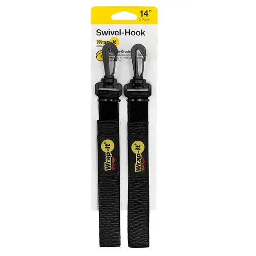 14" Swivel Hook Straps, 2-Pack 14" Swivel Hook Straps, 2-Pack