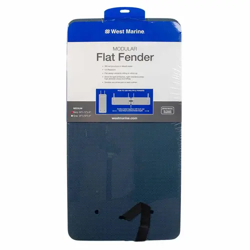 12" x 24" Modular Flat Fender, Blue 12" x 24" Modular Flat Fender, Blue