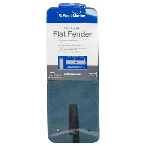 20" x 8" Modular Flat Fender, Blue 20" x 8" Modular Flat Fender, Blue