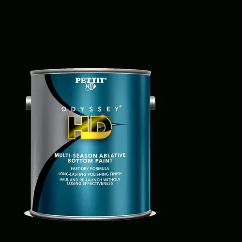 Odyssey HD Multi-Season Copolymer Ablative Antifouling Paint, Black, Gallon Odyssey HD Multi-Season Copolymer Ablative Antifouling Paint, Black, Gallon