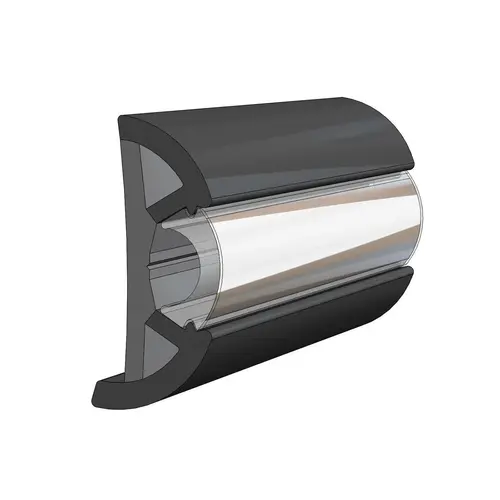 SuproFlex Large Rub Rail Black, 100 ft SuproFlex Large Rub Rail Black, 100 ft