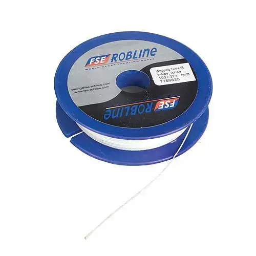 295 ft #4 Medium Waxed Whipping Twine, Blue 295 ft #4 Medium Waxed Whipping Twine, Blue