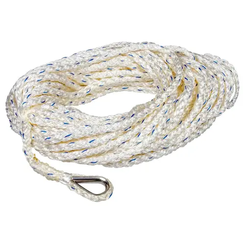 Premium 8-Plait Nylon Anchor Line, 3/8" x 100 ft Premium 8-Plait Nylon Anchor Line, 3/8" x 100 ft