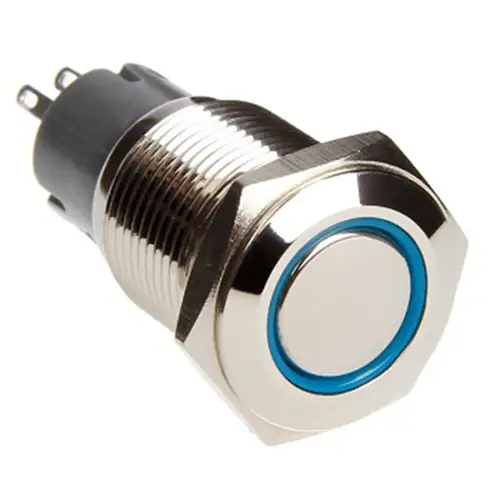 16mm LED Two Position Switch, Blue 16mm LED Two Position Switch, Blue