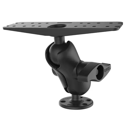 Large Marine Electronics Mount Black Large Marine Electronics Mount Black