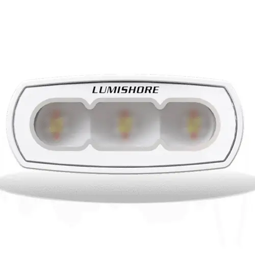 Lumishore 4" Eclipse LED Floodlight, 1,500 Lumen, White Lumishore 4" Eclipse LED Floodlight, 1,500 Lumen, White