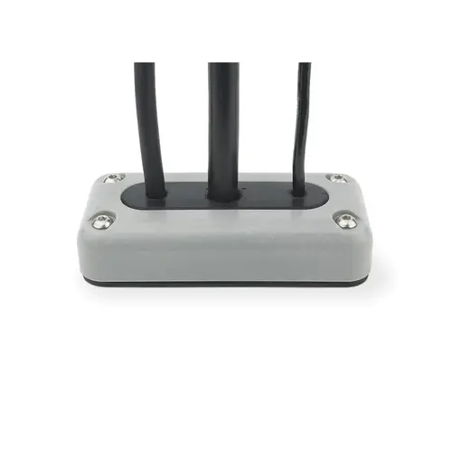 Rectangular Vertical Entry Cable Seals Gray Rectangular Vertical Entry Cable Seals Gray