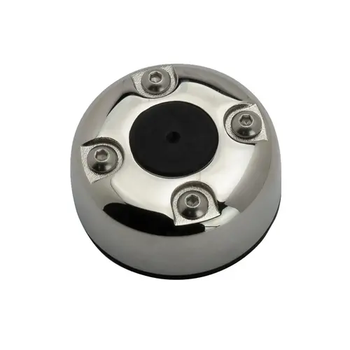 Small Round Vertical Entry Cable Seals Polished Stainless Small Round Vertical Entry Cable Seals Polished Stainless