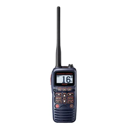 HX320 6W Floating Handheld VHF Radio Navy Blue HX320 6W Floating Handheld VHF Radio Navy Blue