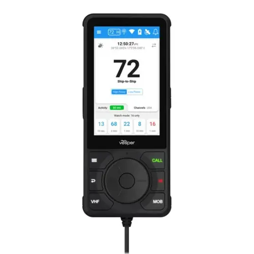 Cortex H1 Tethered VHF Handset Color Cortex H1 Tethered VHF Handset Color