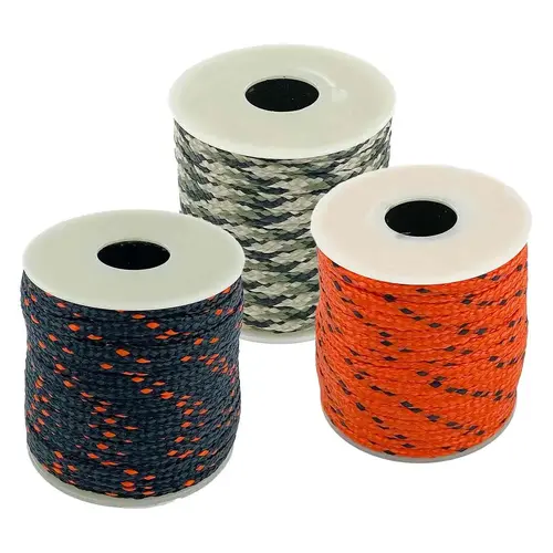 1/8" x 50 ft Utility Line, Solid Braid MFP, Mixed Colors 1/8" x 50 ft Utility Line, Solid Braid MFP, Mixed Colors