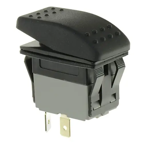Rocker Switch Quick-Click Mom/Off/Mom, 12V DC Rocker Switch Quick-Click Mom/Off/Mom, 12V DC