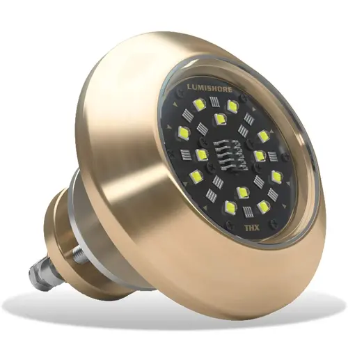 Lumishore ORA THX204 LED Through Hull Underwater Lights, 6,100 Lumen White Lumishore ORA THX204 LED Through Hull Underwater Lights, 6,100 Lumen White