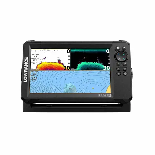 Eagle 9 Fishfinder/Chartplotter Combo with TripleShot HD Transducer and C-MAP Inland Charts for US Eagle 9 Fishfinder/Chartplotter Combo with TripleShot HD Transducer and C-MAP Inland Charts for US