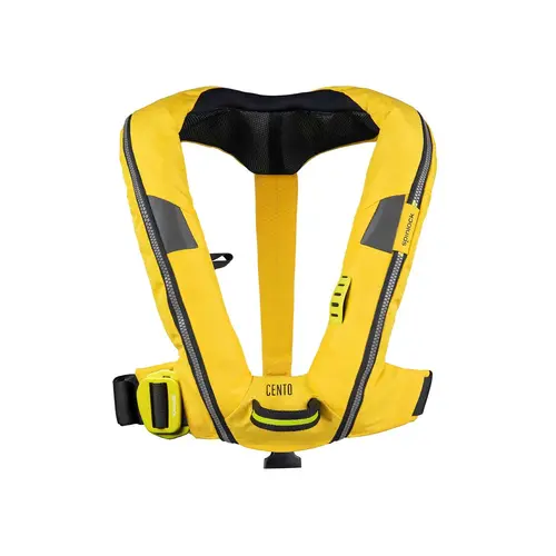 Deckvest Cento Junior Inflatable Life Jacket, Yellow Deckvest Cento Junior Inflatable Life Jacket, Yellow