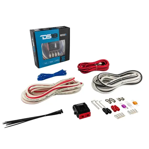 Marine Tinned OFC Amplifier Installation Kit 4-GA Marine Tinned OFC Amplifier Installation Kit 4-GA