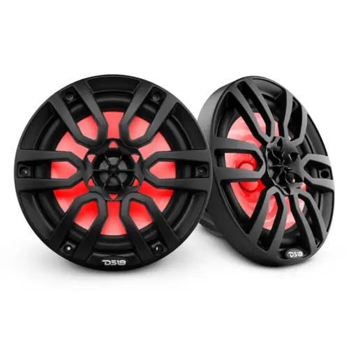 HYDRO 8" 2-Way Marine Speakers with Integrated RGB LED Lights, 375 Watts, White HYDRO 8" 2-Way Marine Speakers with Integrated RGB LED Lights, 375 Watts, White