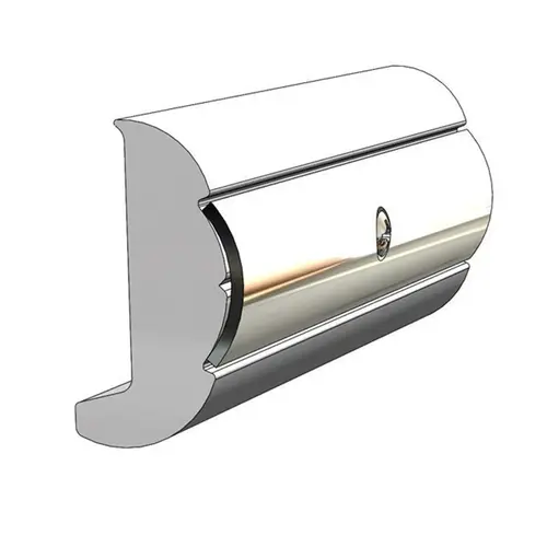 Rigid Frosty White Rub Rail Kit, 2" x 1", 3 Pieces 7.5 ft, 7.5 ft & 5 ft Lengths Rigid Frosty White Rub Rail Kit, 2" x 1", 3 Pieces 7.5 ft, 7.5 ft & 5 ft Lengths
