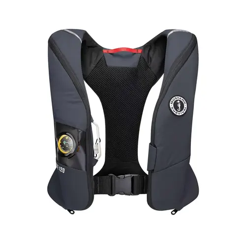 Elite 120 Inflatable PFD Admiral Grey Elite 120 Inflatable PFD Admiral Grey