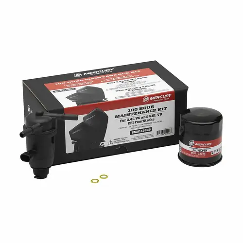 Mercury V6 and V8 175-300hp FourStroke 100 Hour Maintenance Kit Mercury V6 and V8 175-300hp FourStroke 100 Hour Maintenance Kit
